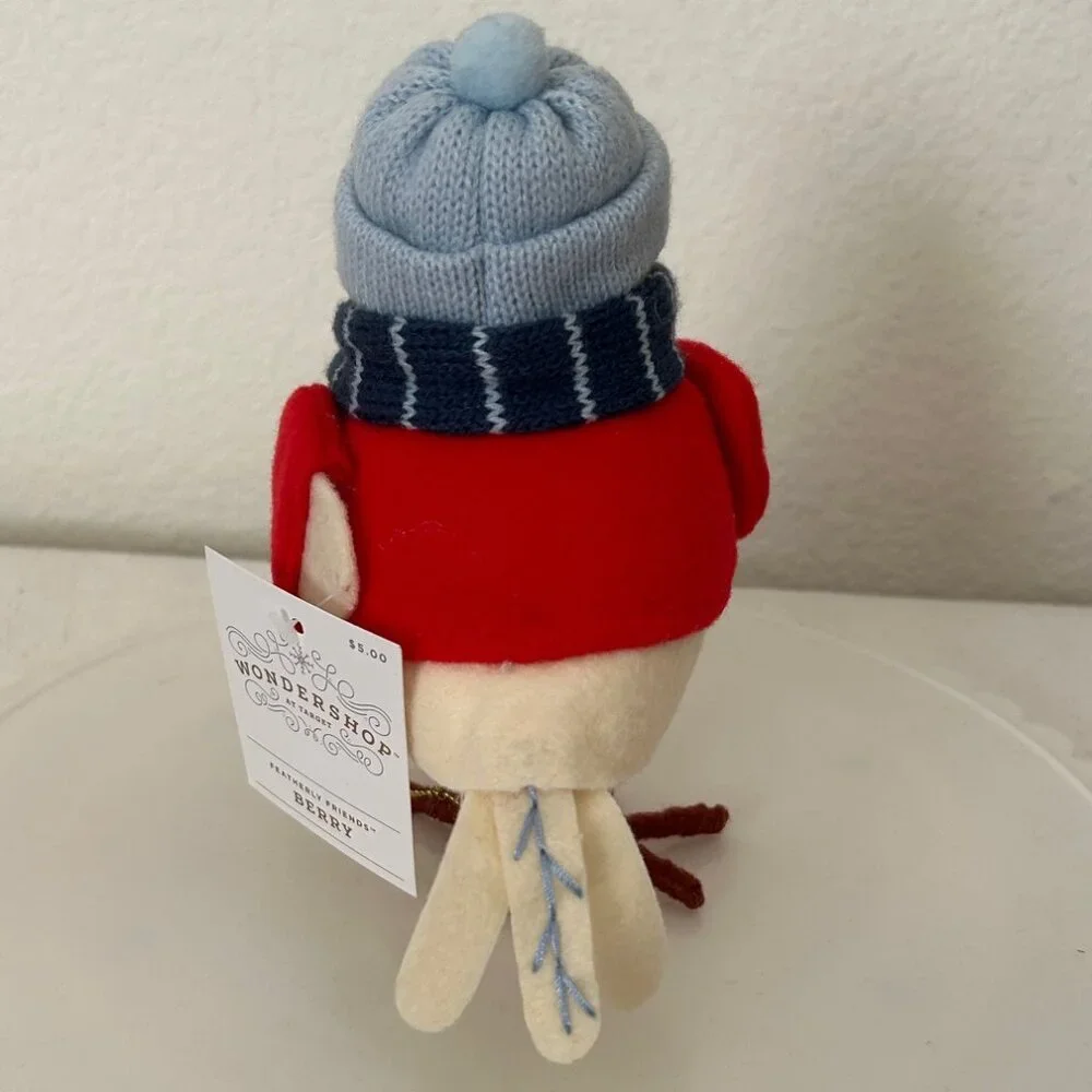 Featherly Friends Wondershop Christmas Target Bird Berry 2024 NWT
